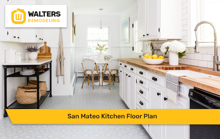San Mateo Kitchen Floor Plan